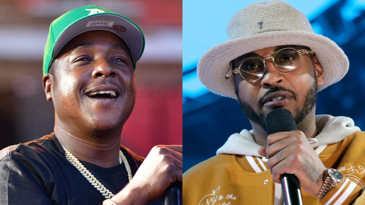 Jadakiss Wowed By Carmelo Anthony Flawlessly Reciting His Verse On Usher's 'Throwback'