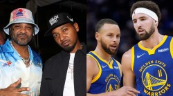 Jim Jones & Juelz Santana Check Steph Curry & Klay Thompson Over 'Splash Brothers' Title