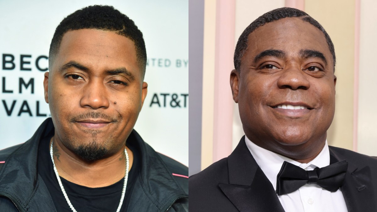 Nas 'Started Crying' After Learning He & Tracy Morgan Are Related, Comedian Says