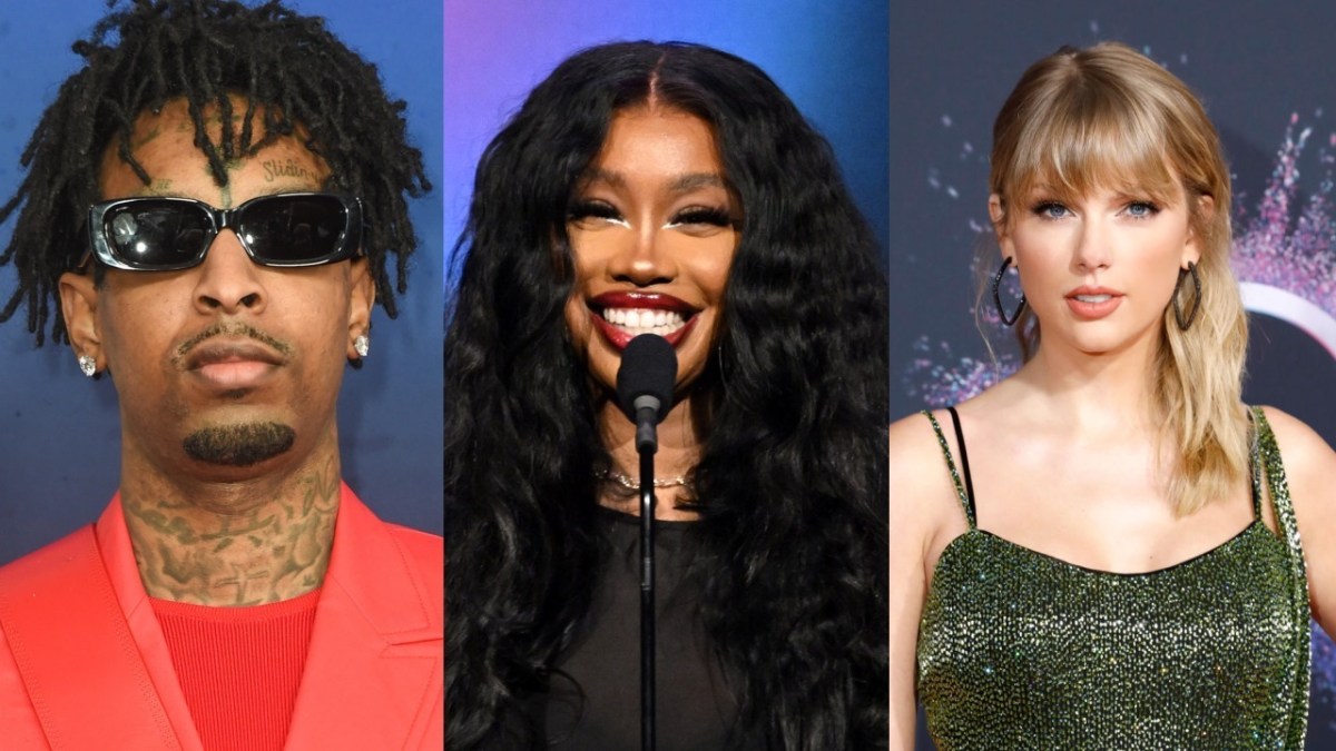 21 Savage & SZA Tied With Taylor Swift For Most iHeartRadio Music Awards Nominations