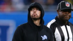 Eminem Takes Credit For Detroit Lions' Playoff Win After Firing Up Crowd