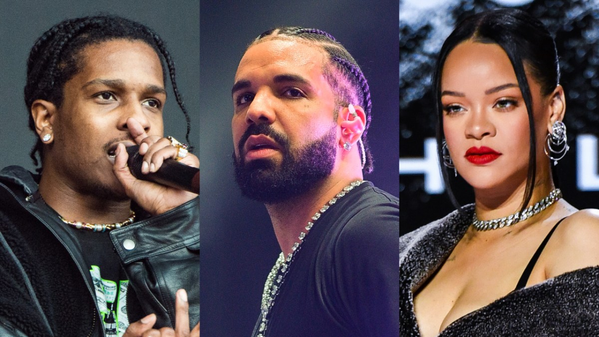 A$AP Rocky Fires Back At Drake On Kid Cudi Album After Rihanna Diss