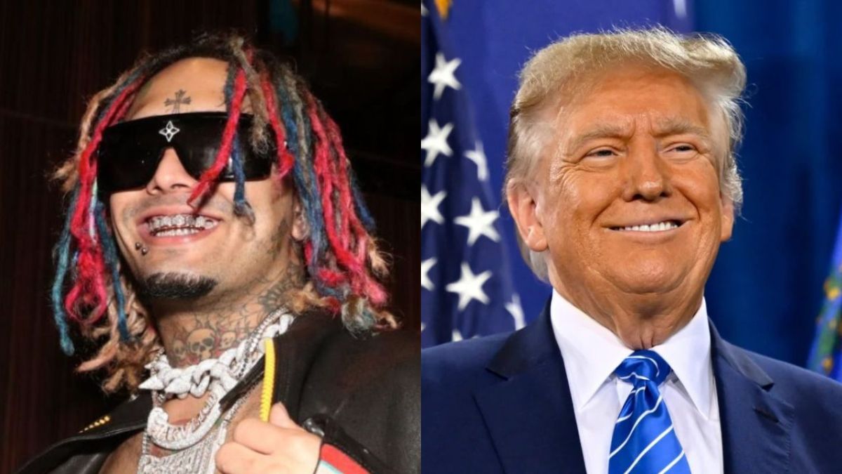 Lil Pump Proves He's 'MAGA' For Life With New Tattoo Of Donald Trump's Face