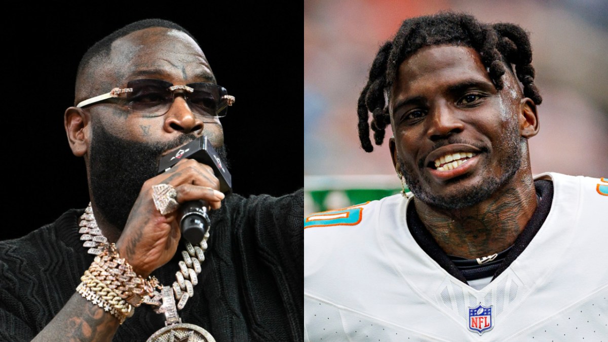 Rick Ross Reports Live On NFL Star Tyreek Hill's House Fire: 'It's Right Across The Street'