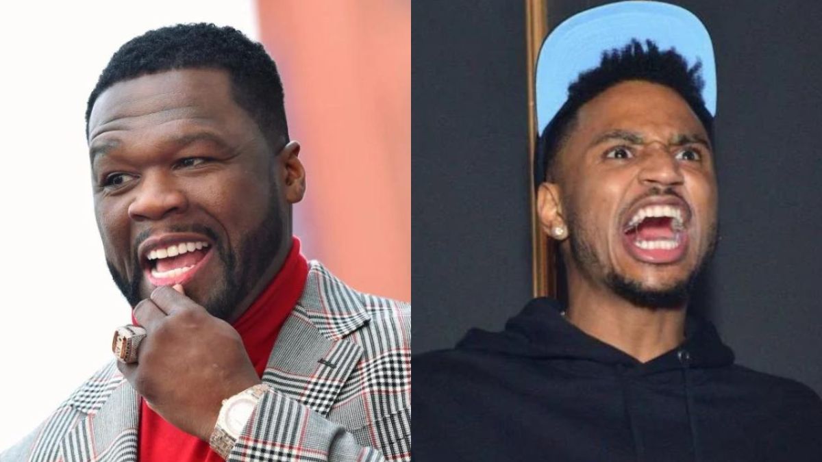 50 Cent Mocks Trey Songz' DM Argument With Server Over $300: 'I'm Over Here Crying'