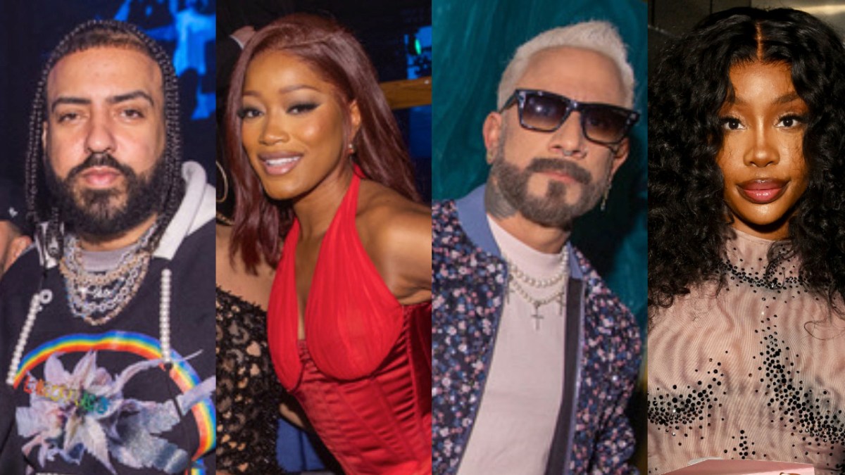 French Montana, Keke Palmer & AJ McLean Celebrate SZA's Grammy Wins At After-Party