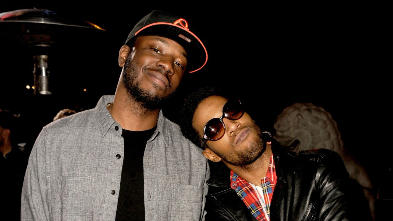 Kid CuDi shops & Dot da Genius