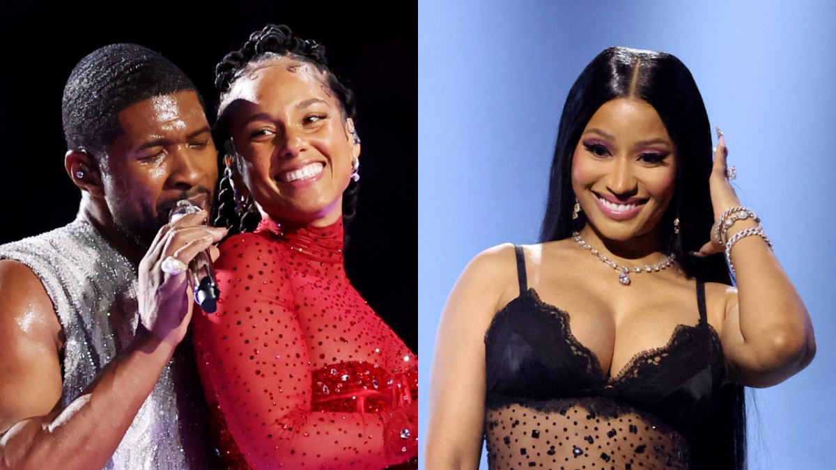 Usher Addresses Alicia Keys Super Bowl Hug & Nicki Minaj Butt Slap