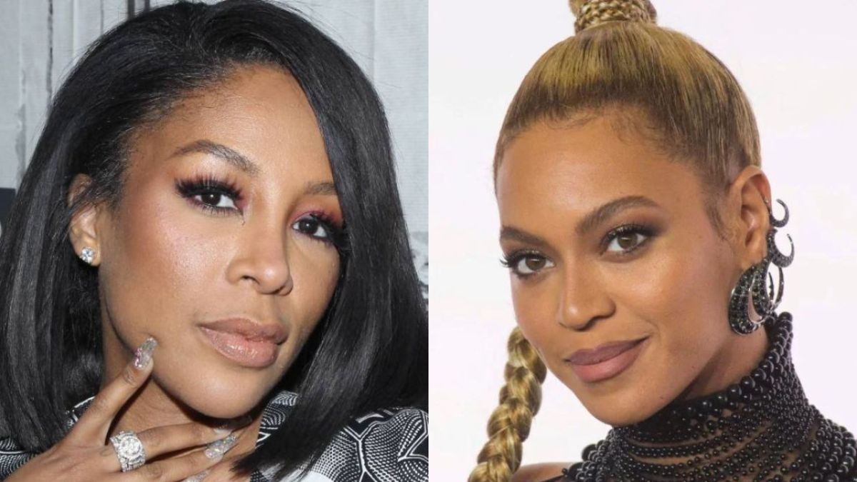 Beyoncé Gives K. Michelle Her Flowers, Literally