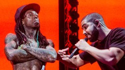 Drake & Lil Wayne Raise Eyebrows With Onstage Teleprompter: 'So It’s Karaoke Then?'