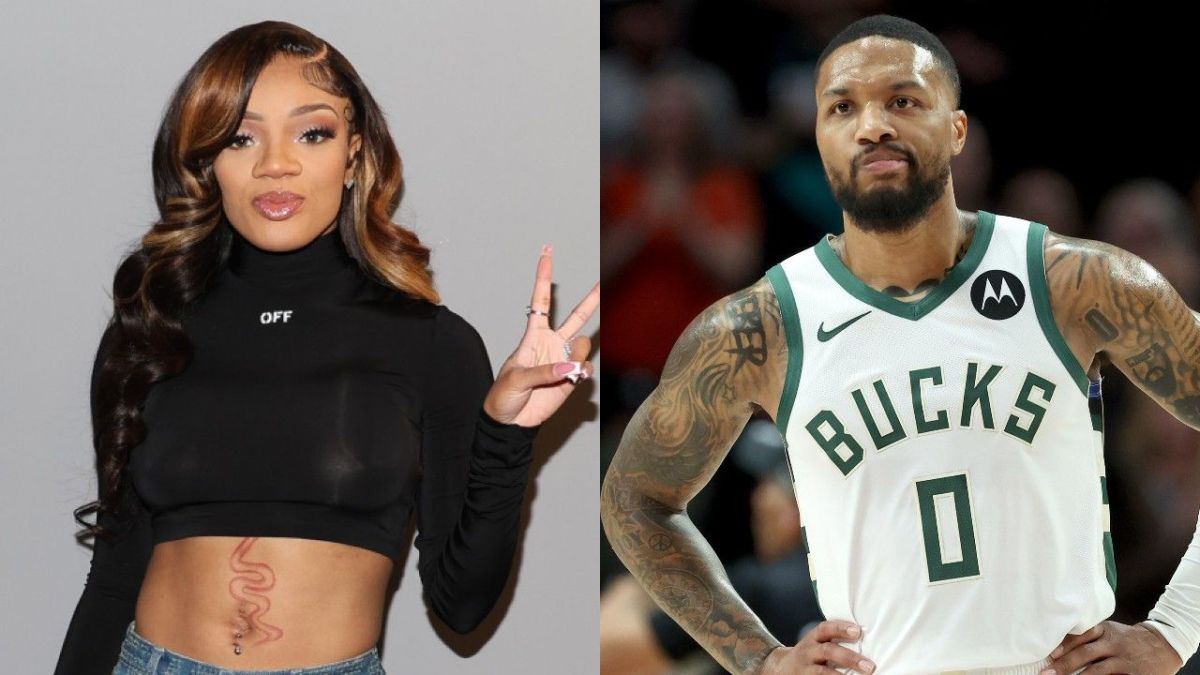 GloRilla Gets Damian Lillard Response After Shooting Her Shot HipHopDX(00)