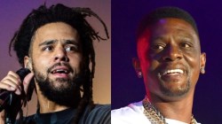 J. Cole & Boosie Badazz Have Hilarious Interaction While Linking Up At Houston Strip Club