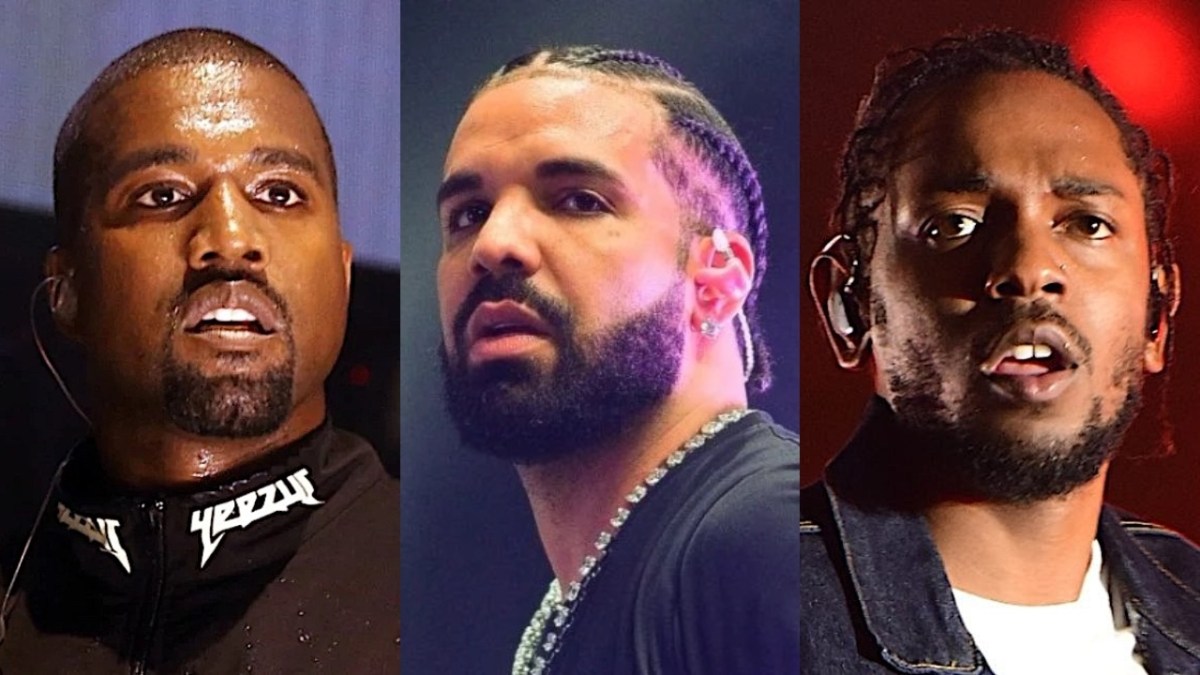 Kanye West Claims 'Everyone Knows' He 'Washed' Drake & Kendrick Lamar