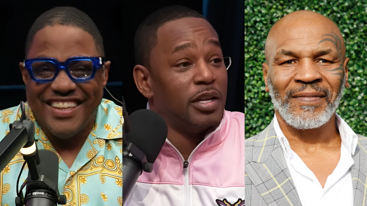 Ma$e 'Prays' For Cam'ron As He Runs Into Mike Tyson After Jake Paul Comments