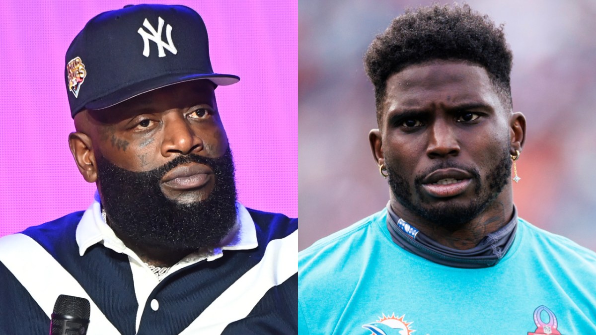 Rick Ross Called Out By Tyreek Hill For Filming House Fire: 'I Can't Vibe With You'