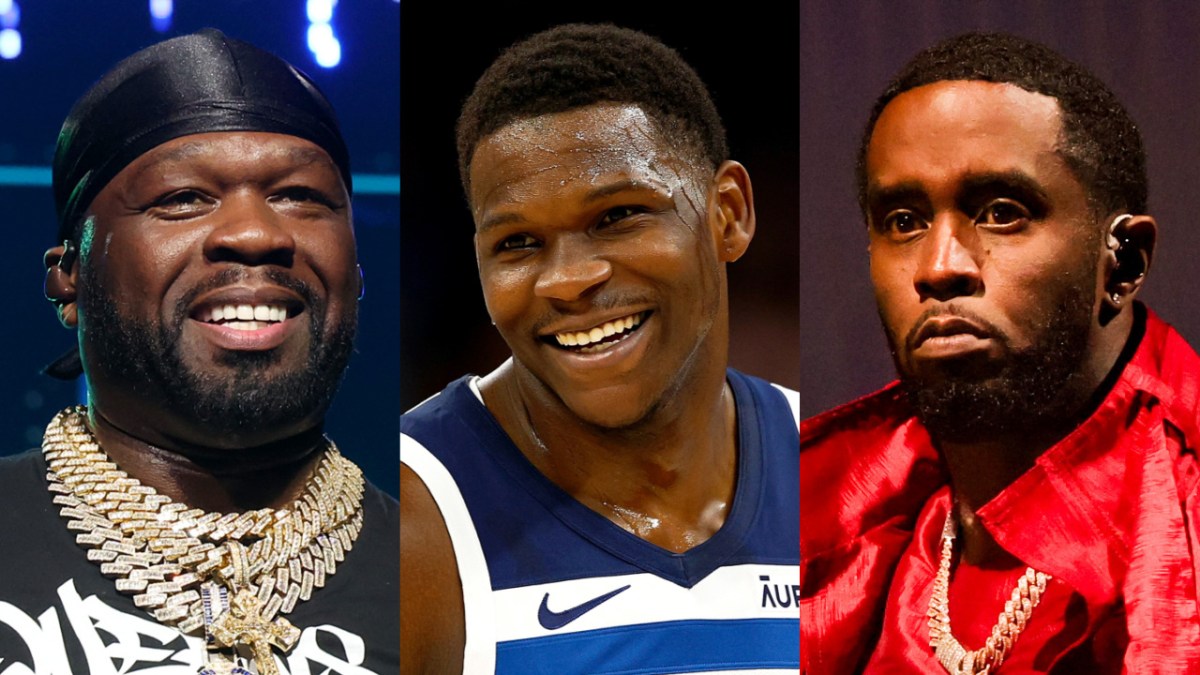 50 Cent Uses Praise From NBA Star Anthony Edwards To Throw Another Jab At Diddy