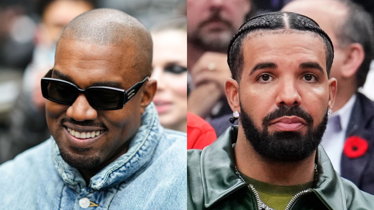 Kanye West Claims Drake Has A 'Rich Baby Daddy,' Suggests The Devil Is Behind Their Beef