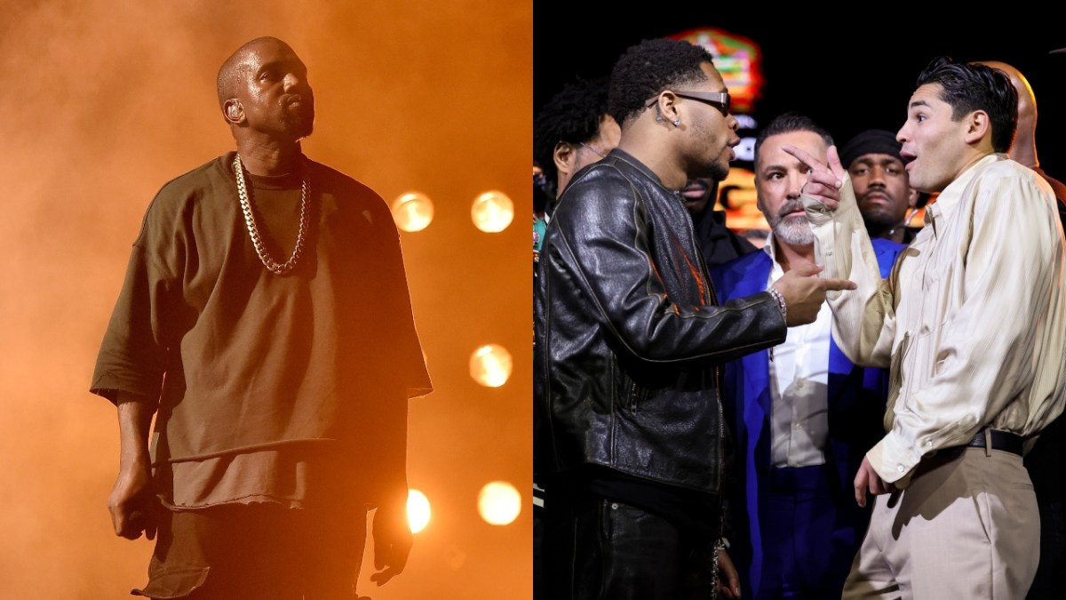 Kanye West Walking Ryan Garcia To The Ring During Devin Haney Fight, Boxer Claims