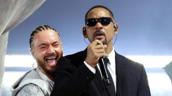 Will Smith Turns Back Clock For 'Men In Black' Performance With J. Balvin At Coachella