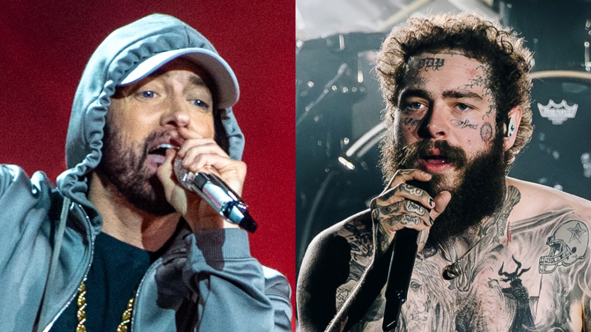 Eminem Denied First No. 1 Single In Over A Decade By Post Malone