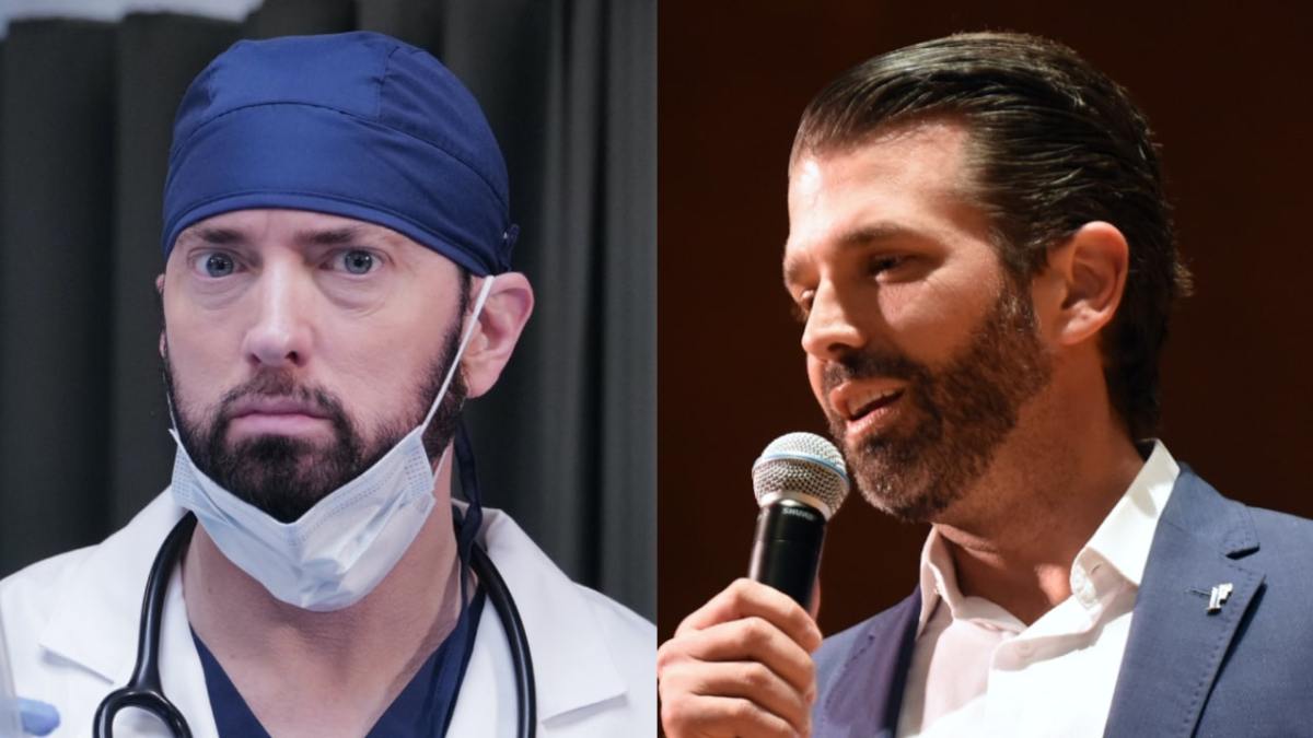 Eminem Clowned By Donald Trump Jr. Over Fake Election Comments