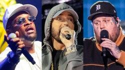 Eminem Performs With Trick Trick & Jelly Roll During Surprise Appearance In Detroit