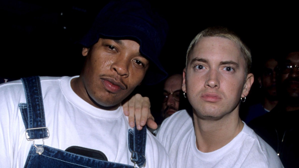 Eminem Reunites With Dr. Dre In Outtakes From Superhero-Inspired 'Houdini' Video