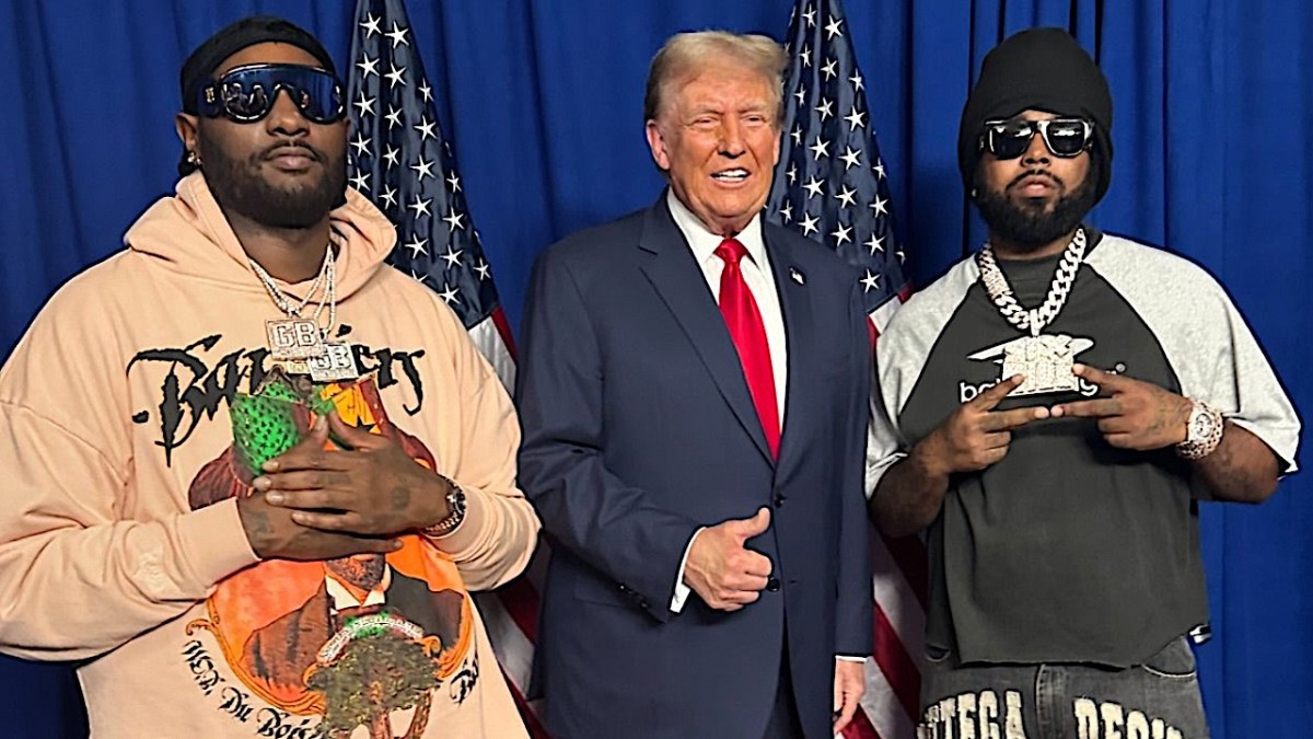 Icewear Vezzo & Peezy Respond To Backlash From Donald Trump Photo