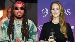 Quavo Previews Lana Del Rey Collaboration While Striking Gun Fingers Pose