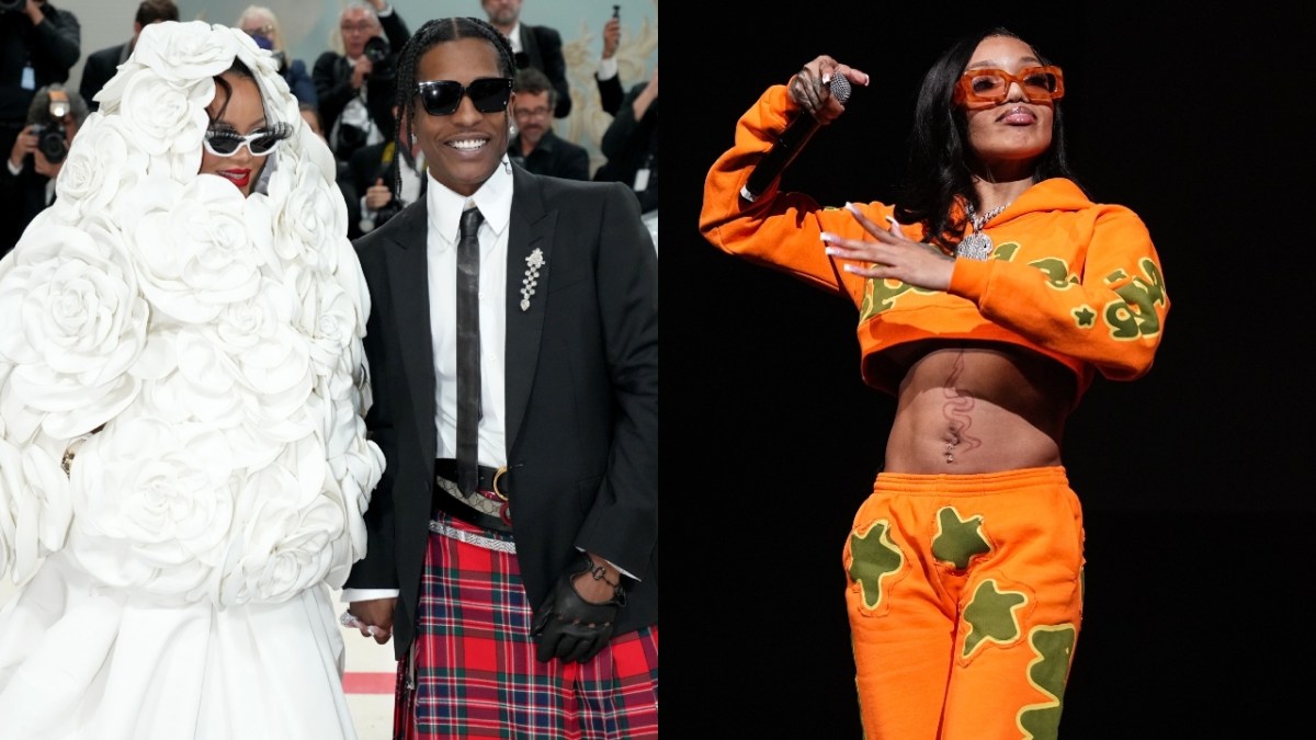 Rihanna Catches A$AP Rocky Off Guard By Rapping Along To GloRilla