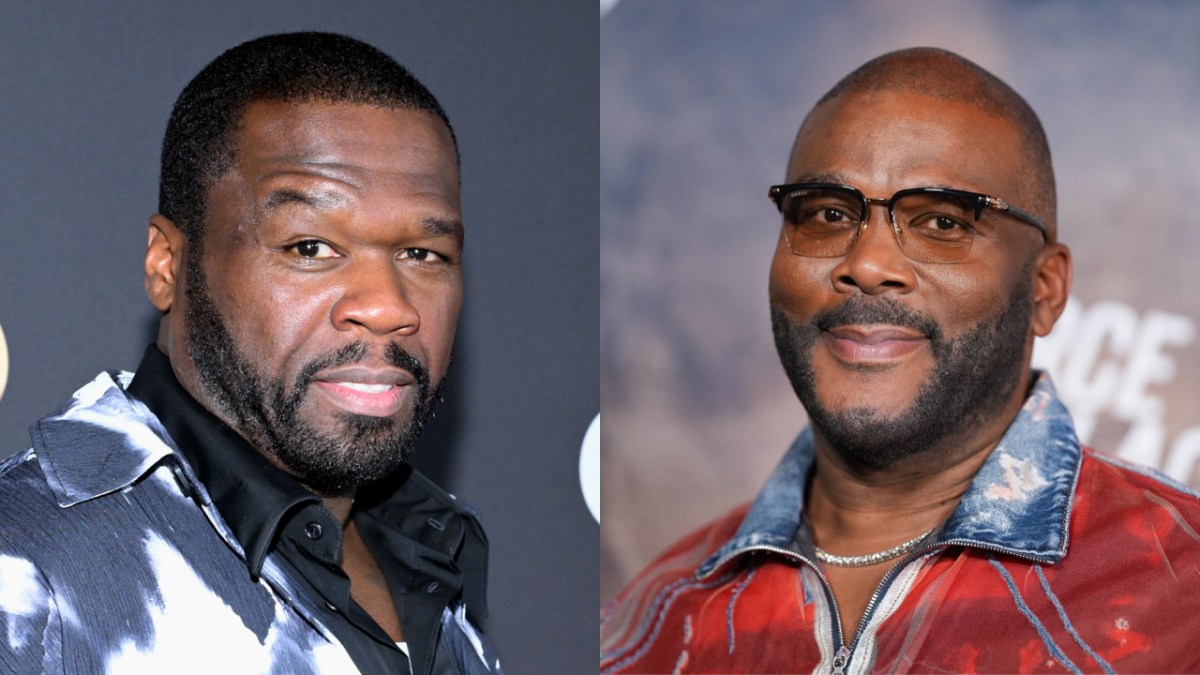 50 Cent Teases 'Big Collaboration' With Tyler Perry After Lofty Praise From Movie Mogul