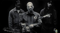 Eminem Dusts Off Chainsaw & Hockey Mask In 'Tobey' Video With Big Sean & BabyTron