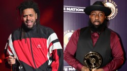 J. Cole Gifted Custom Bike By Trae Tha Truth During Annual Trae Day Weekend Bike Ride