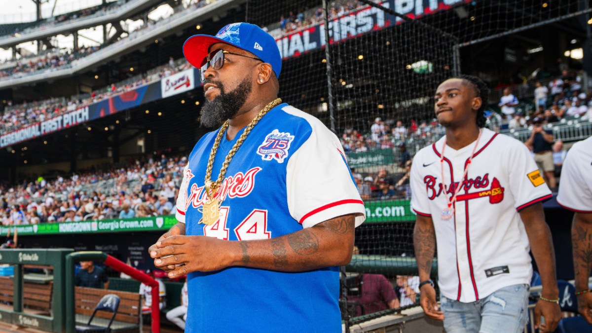 Big Boi Brings Out Rico Wade’s Children For First Pitch At Atlanta Braves Game