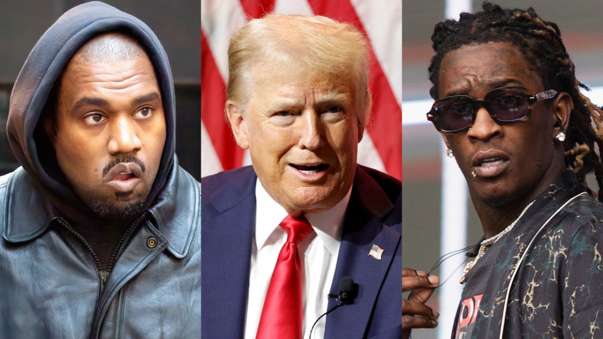 Donald Trump Discusses 'Complicated' Kanye West & Young Thug's 'Unfair' Treatment