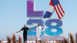 Dr. Dre & Snoop Dogg Warm Up For L.A. Olympics With Beachside Performance 