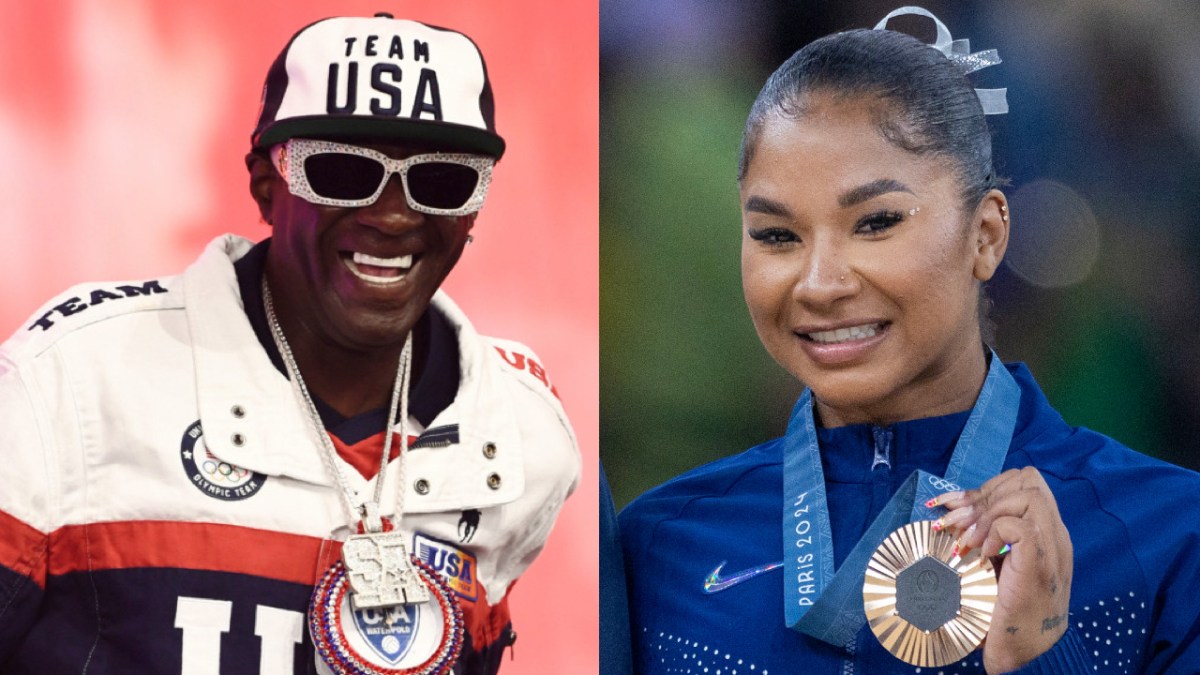 Flavor Flav Gifts Jordan Chiles Bronze Clock Chain Following Olympic Medal Controversy