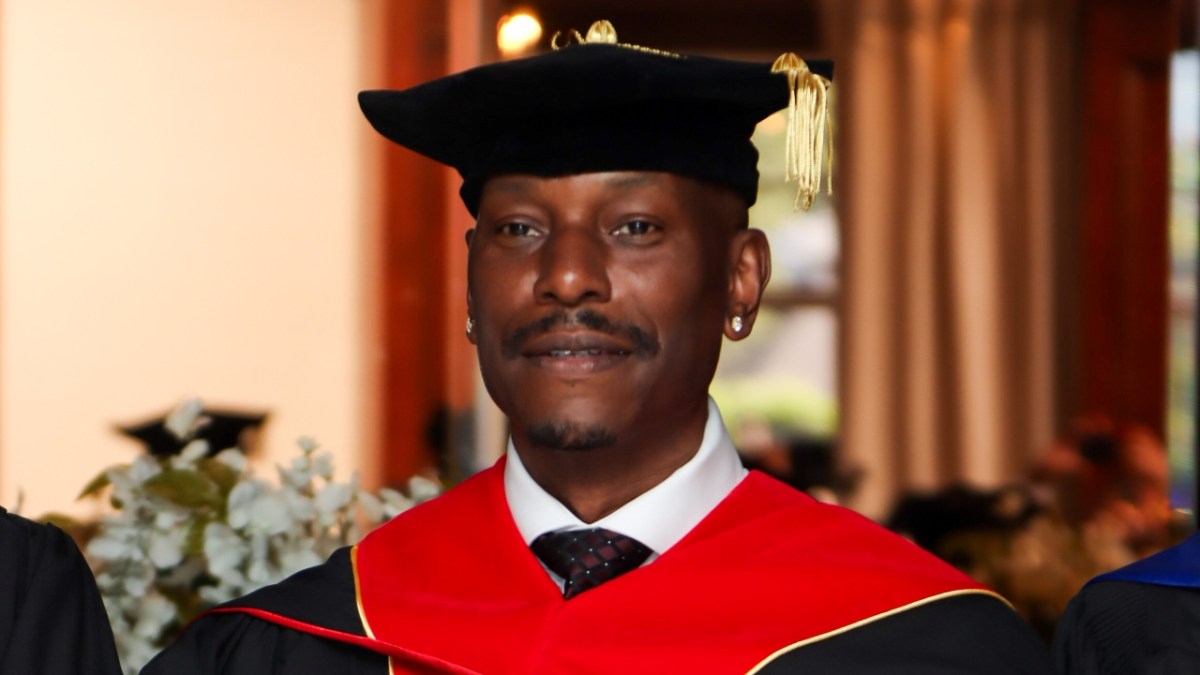 Tyrese Celebrates Receiving His Doctorate: 'Dr. Gibson Is Here'