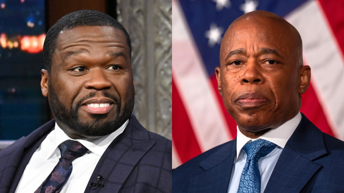 50 Cent Reacts To NYC Mayor Eric Adams Being Indicted Amid Corruption Probe