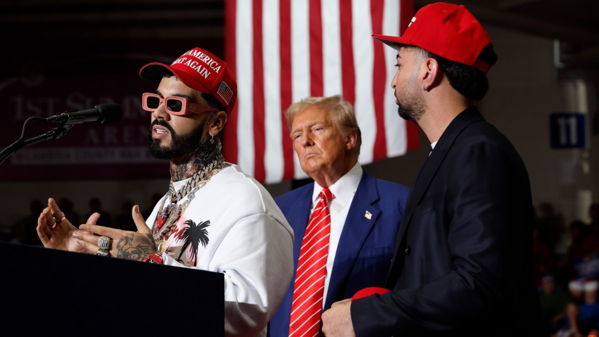 Anuel AA Speaks At Donald Trump Rally: ‘All My Puerto Ricans, Let’s Vote For Trump’ 