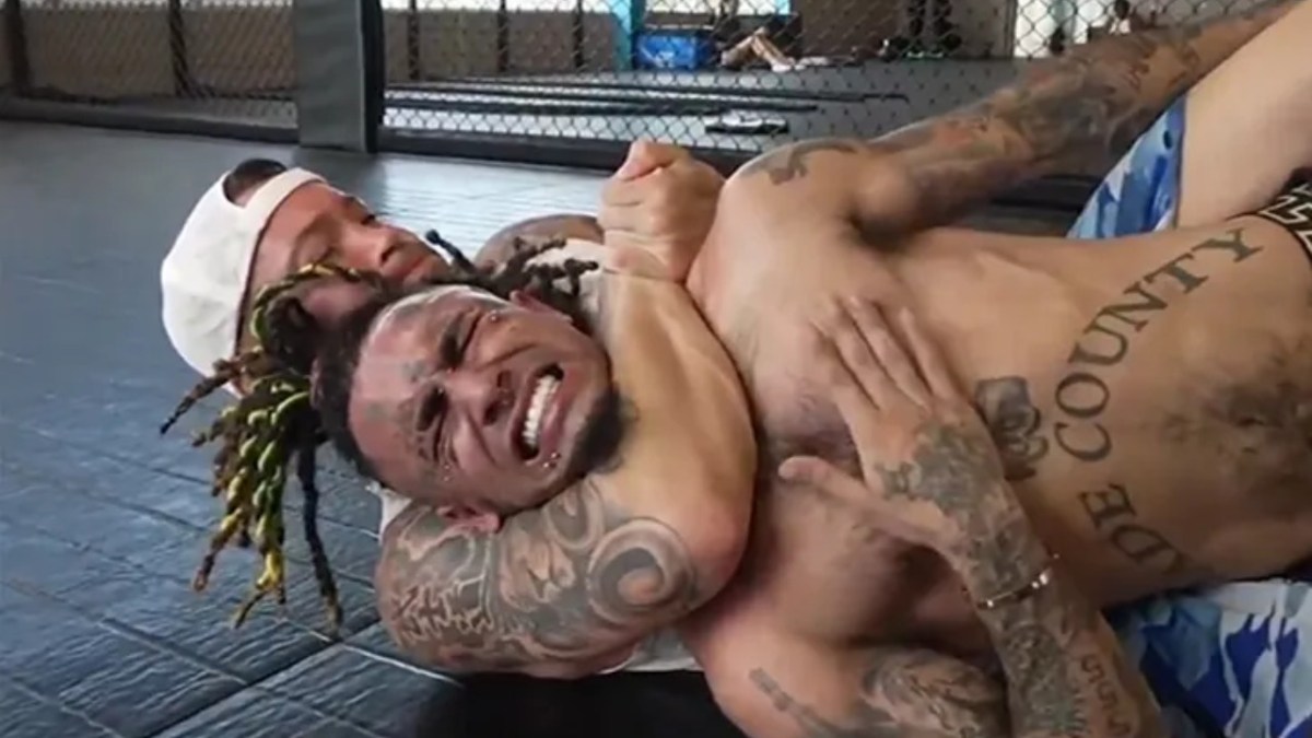 Lil Pump Left Unconscious After Being Choked Out By UFC Fighter Colby Covington