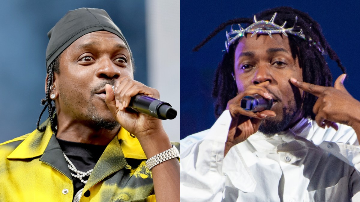 Pusha T Spotted Vibing At Kendrick Lamar Concert Pusha T Spotted Vibing At Kendrick Lamar Concert