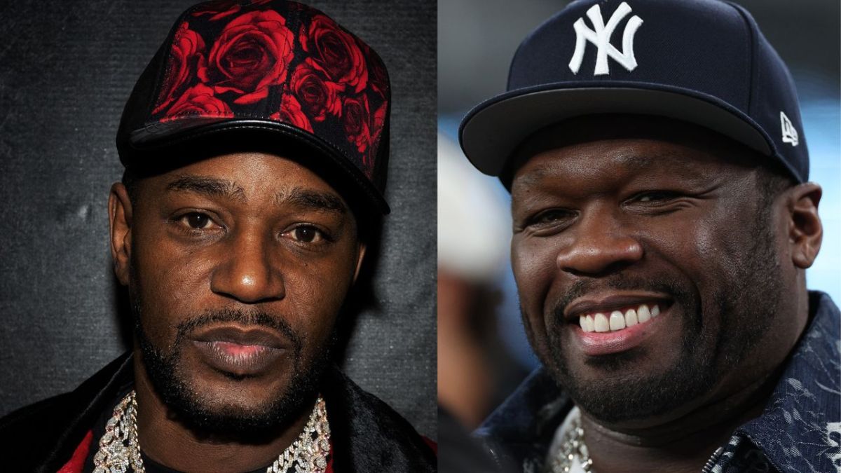 Cam’ron Congratulates 50 Cent On $15M Vegas Residency In Warm Backstage Embrace 