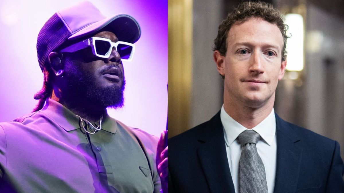 T-Pain Hits The Studio With Mark Zuckerberg