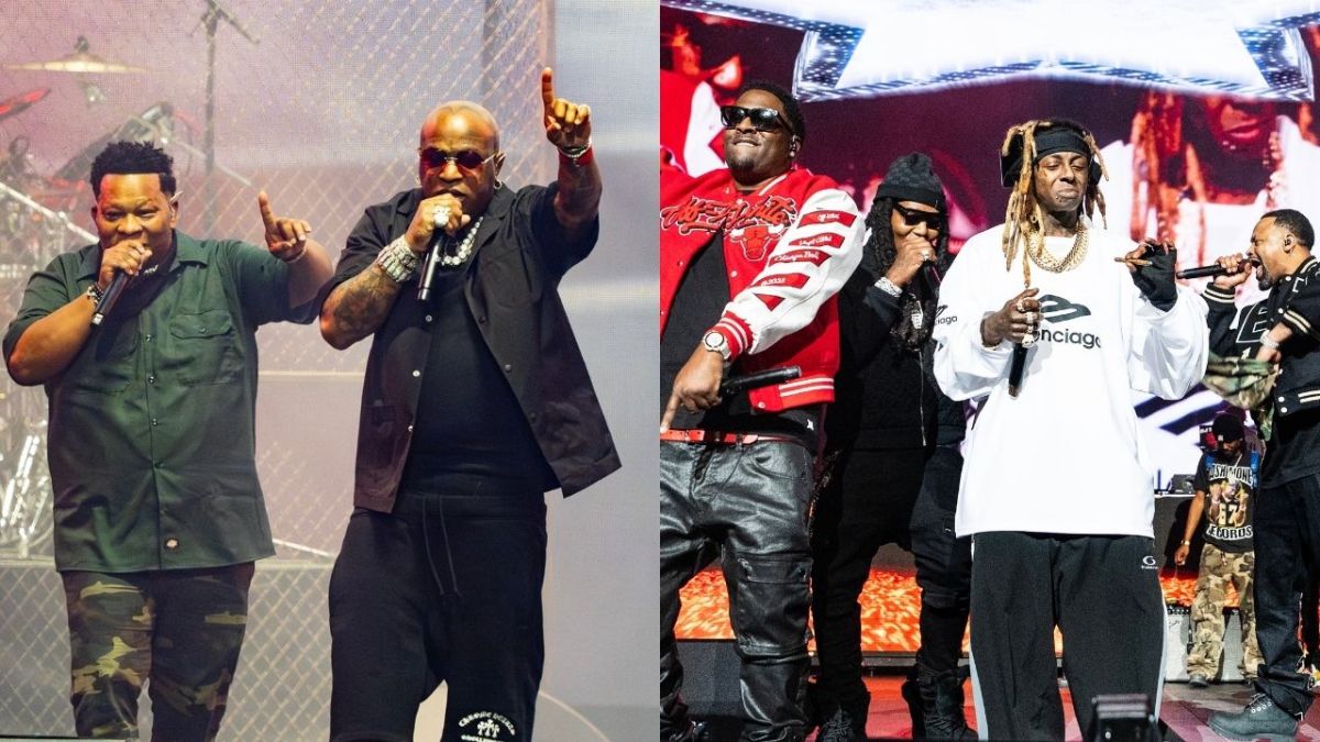 Birdman & Mannie Fresh Join Hot Boys On Stage For Lil Weezyana Fest Reunion