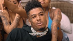 Blueface's 'Diabolical' New Face Tattoos Leave His Mother Furious