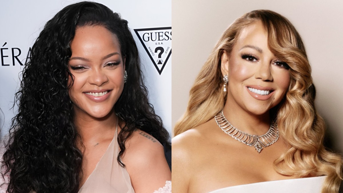 Rihanna Gets Mariah Carey To Sign Her Boob During 'Iconic' Concert Moment