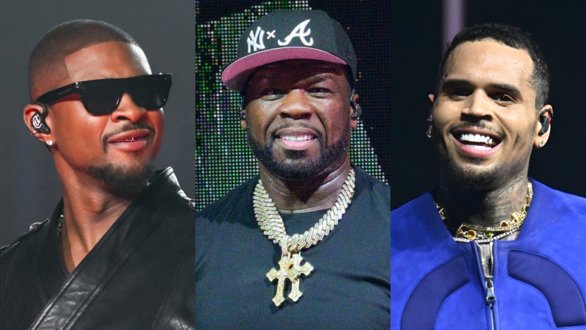 50 Cent Uses Usher & Chris Brown To Hit Back At Las Vegas Residency Criticism #Usher