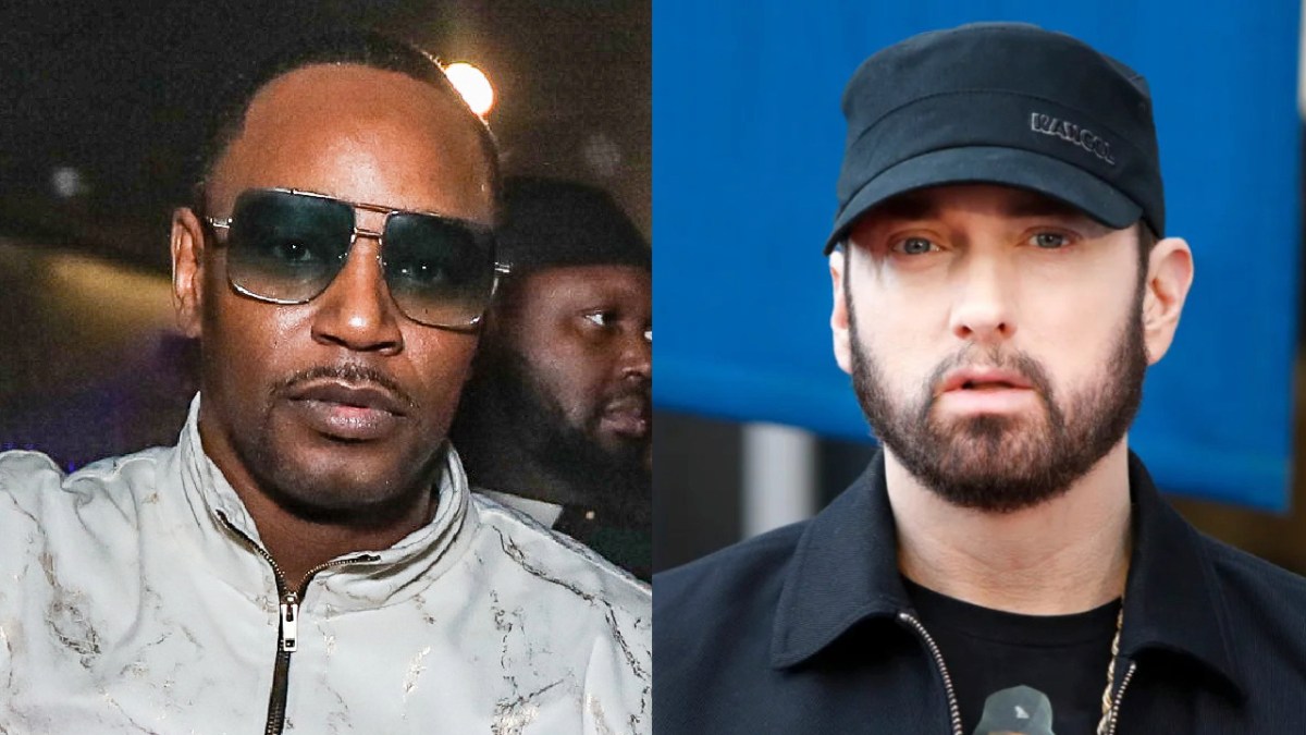 Cam'ron Hints At Joining Eminem In Adam Sandler's 'Happy Gilmore 2' #Camron