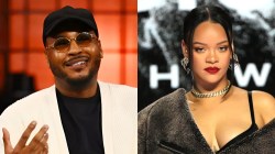 Carmelo Anthony Finally Explains Viral Rihanna 'Risk It All' Photo